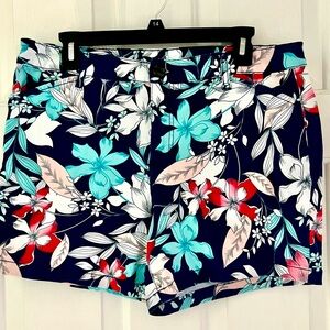 St. John’s Bay size 12 flowered shorts. 5”.